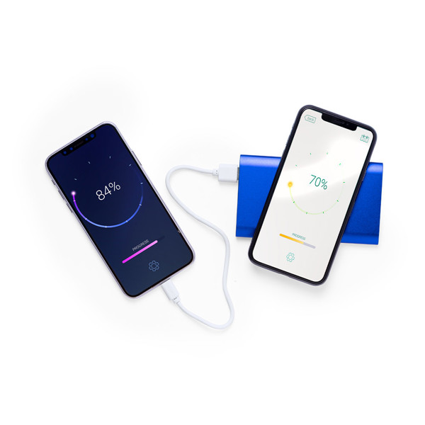 Power Bank Tikur - Plateado