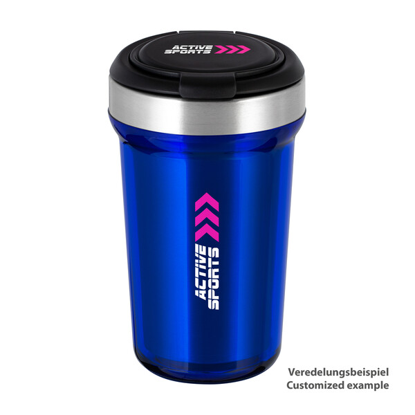 Mug isotherme VIVERO - bleu foncé