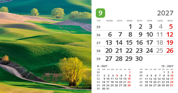 Stolni kalendar – Croatia