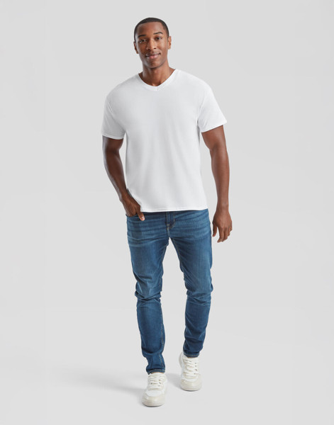 Original V-Neck T - White / M
