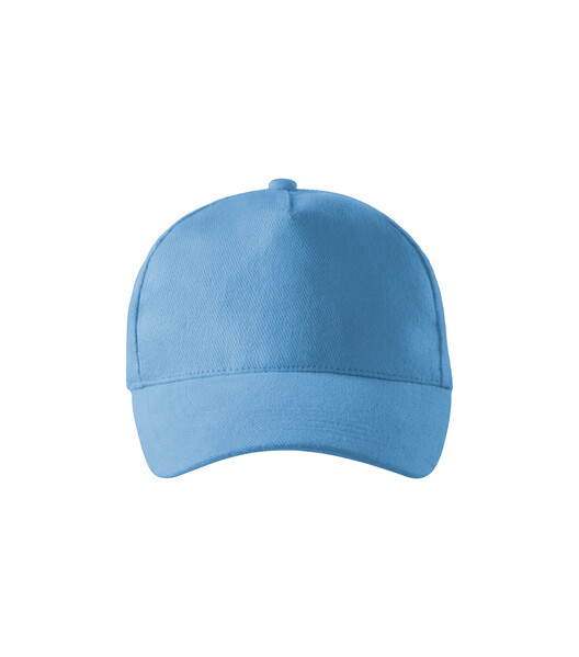 Čepice Unisex Malfini® 5P - Azurově Modrá / nastavitelná