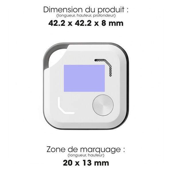 VIBETAG - Tag traceur universel compatible Google & Apple