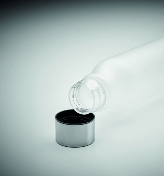 Bouteille en RPET 600ml Glacier Rpet - Blanc Transparent