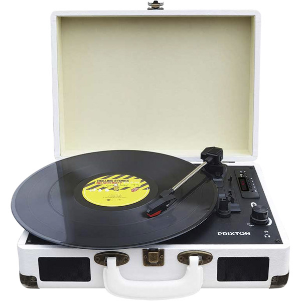 Prixton VC400 Vinyl MP3 Player - weiss