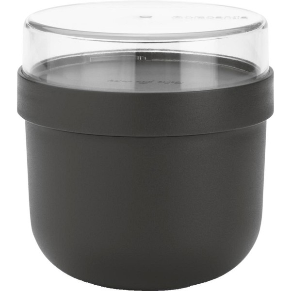 Brabantia Make & Take Pot à yaourt 500 ml - Gris Foncé