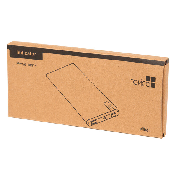 Powerbank Indicator - Silver