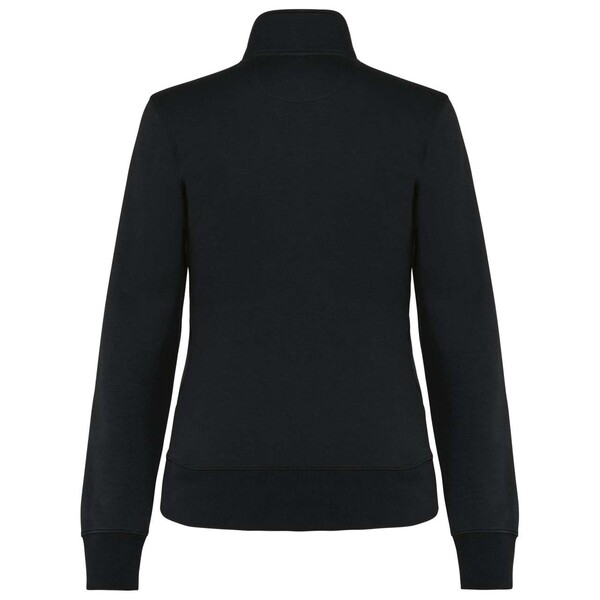 Ladies Fleece Cadet Jacket - Black / M