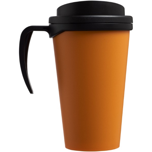 Tazza termica Americano® grande da 350 ml - Arancione / Nero