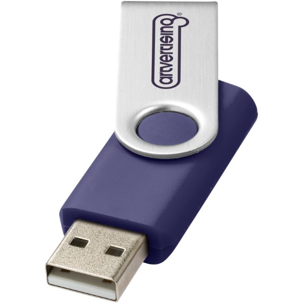 Rotate-basic 16GB USB flash drive - Royal Blue