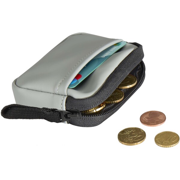 Resi Plus GRS recycelte Brieftasche - grau