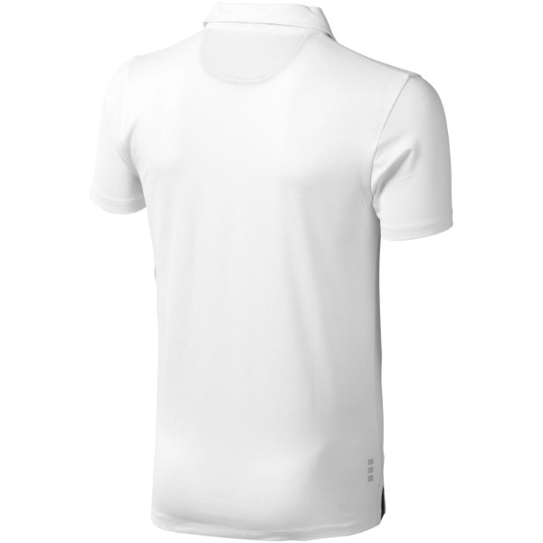 Markham short sleeve men's stretch polo - White / XL