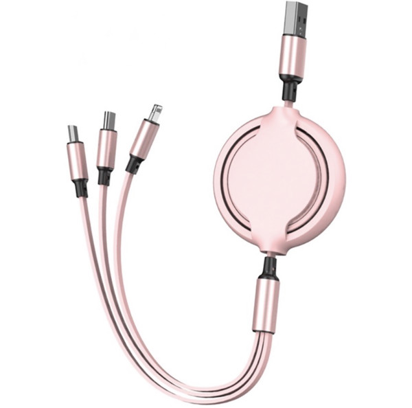 Self-winding USB cable 3in1 UC041