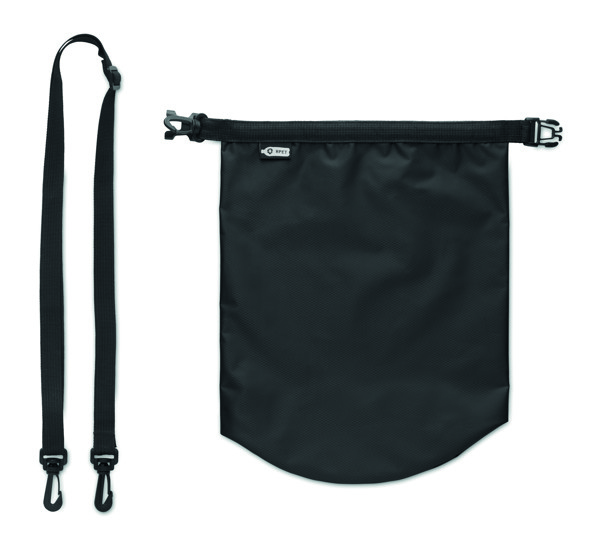 Bolsaible+, waterproof RPET bag 5L - Black
