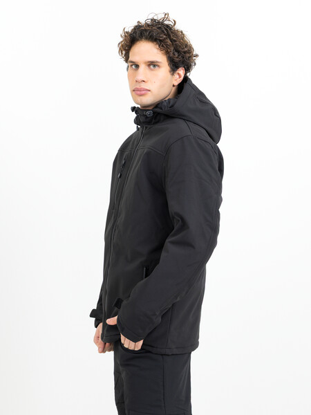 Boardslide Padded Softshell Black S