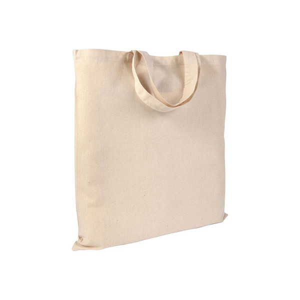 135 G/M2 Cotton Shopping Bag, Short Handles