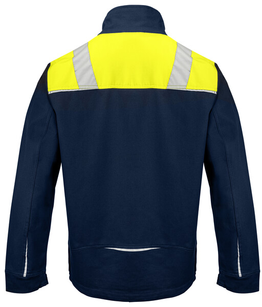 5437 Jacket Navy/Yellow S
