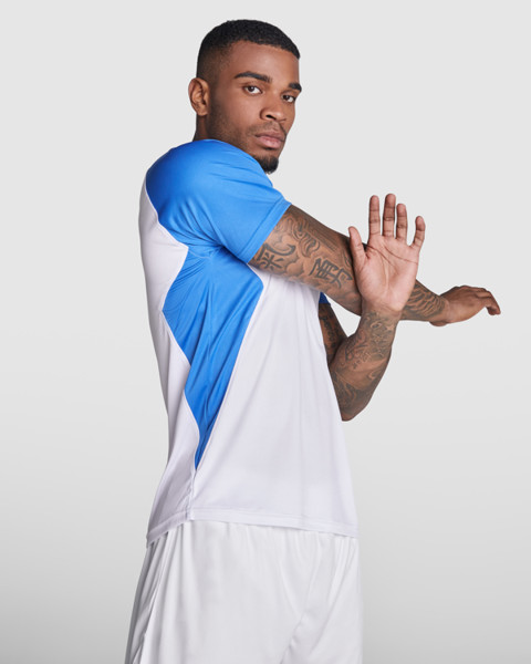 Camiseta Bugatti T - Blanco/Verde Helecho / L