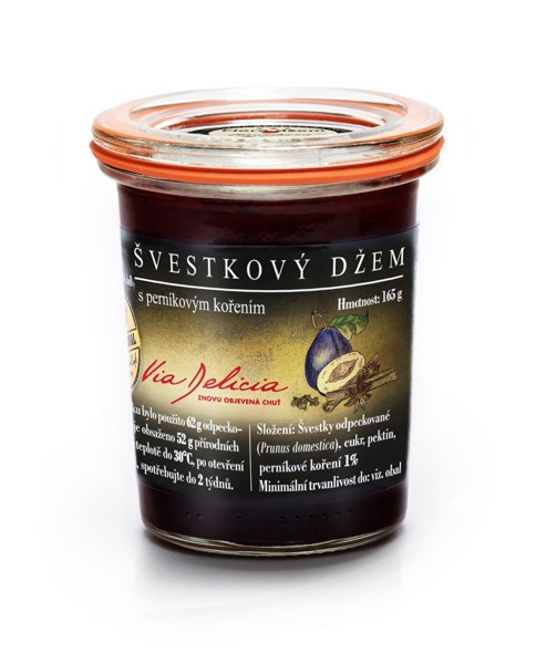 Slivkový džem s perníkovým korením 165 g