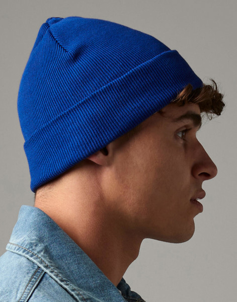 Organic Cotton Original Cuffed Beanie - Graphite Grey / ONE SIZE