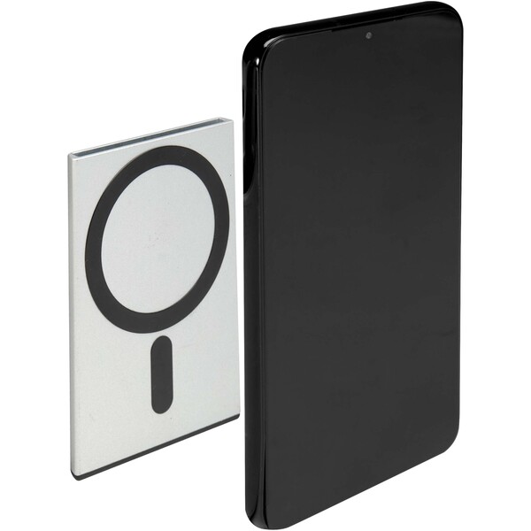 SMART RCS magnetic RFID card holder - Silver