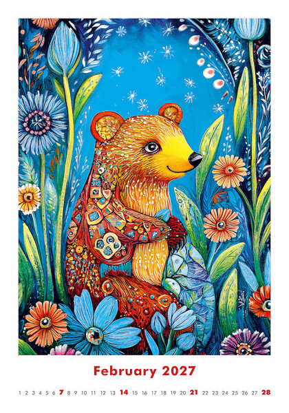 Calendar Art Naive