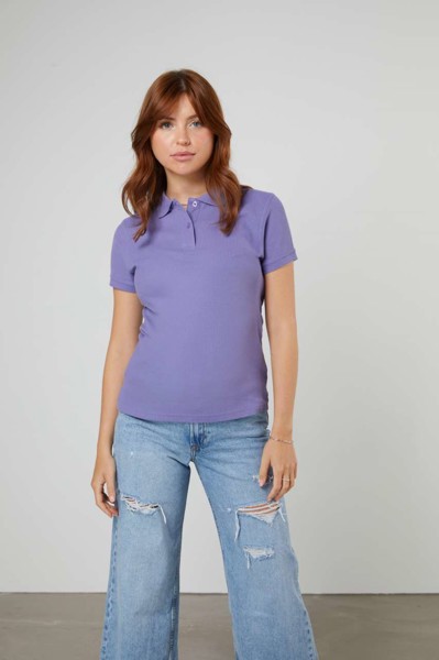 The 100 Women's Polo - Mango Tango / 2XL