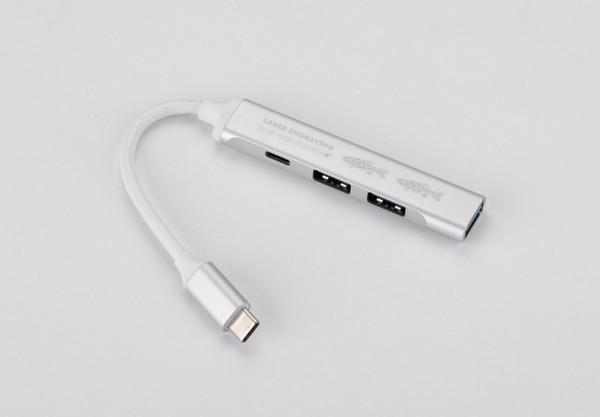 USB HUB splitter with type C cable - ROSKO