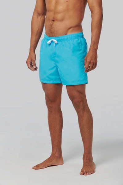 Swimming Shorts - Aqua Blue / XS