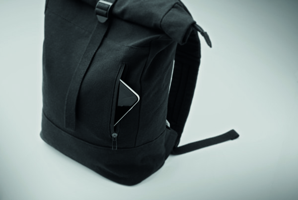 Koper Roll laptop backpack, 15in, recycled cotton