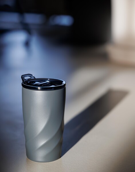 BrandCharger copo térmico Vortex Calix Ceramica | 400 ml - cinza chumbo