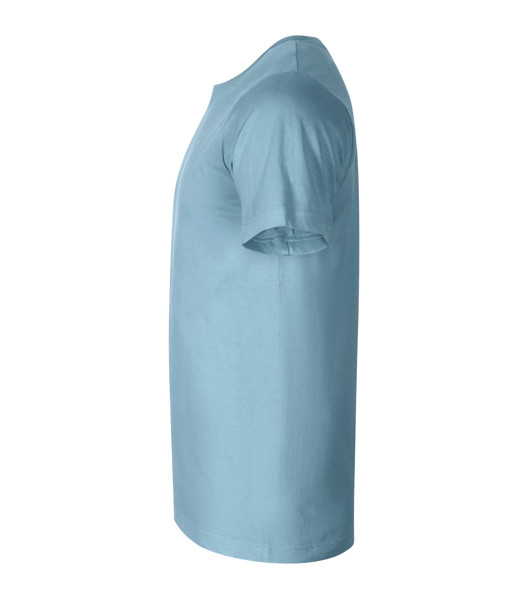 Tričko Unisex Piccolio® Paint - Nebesky Modrá / M