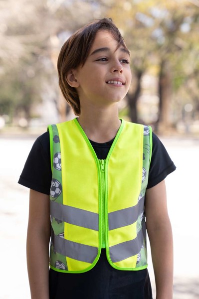 Children’S Safety Vest - Action - Blue / Alien / XS