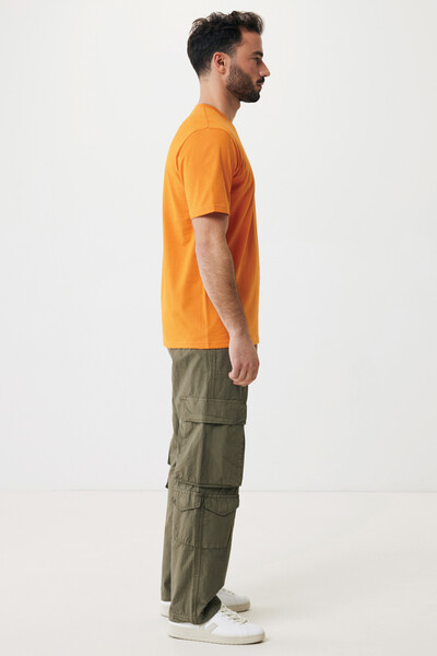 T-shirt léger en coton recyclé IQONIQ Sierra - Orange / M