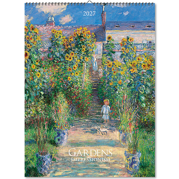 Nástenný kalendár Gardens Impressionism 2027