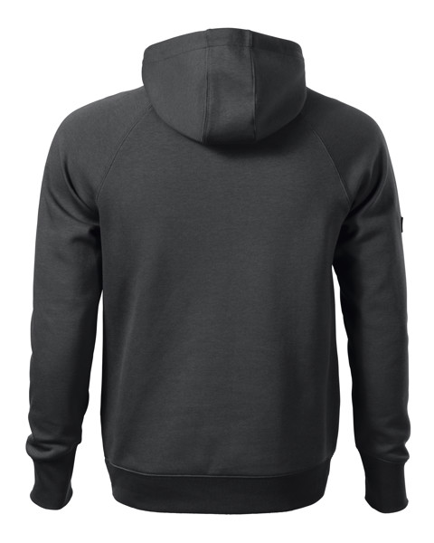 Mikina Pánská Rimeck® Vertex Hoodie - Ebony Gray / 3XL