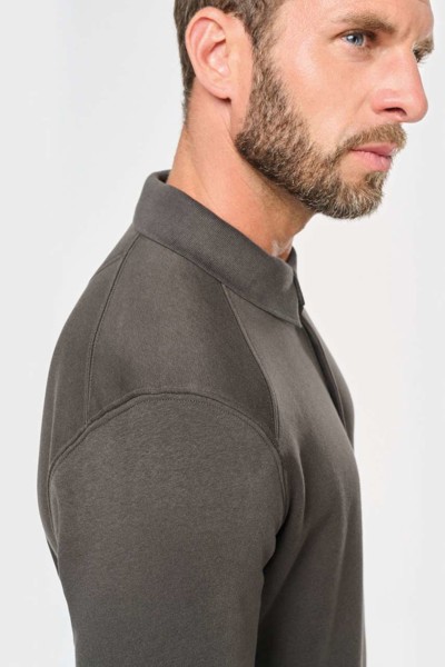 Majica s polo izrezom - Tamno Siva / XS