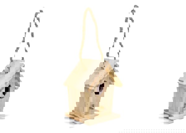 Small birdhouse made of FSC wood