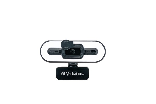 Verbatim USB webkamera s mikrofónom a osvetlením