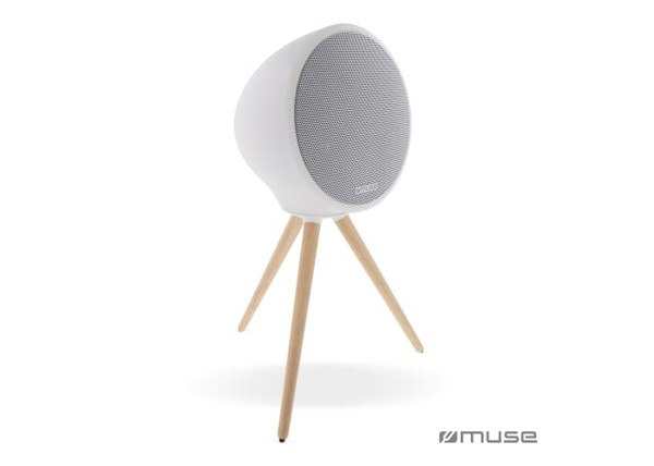 Bluetooth zvočnik Muse 100 W, odporen na škropljenje, LED