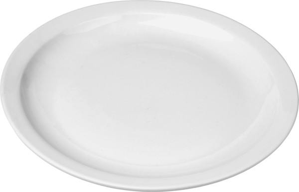 Porcelain plate with a diameter of 30 cm