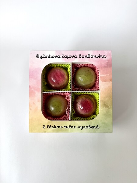 Bylinková čajová bonboniéra