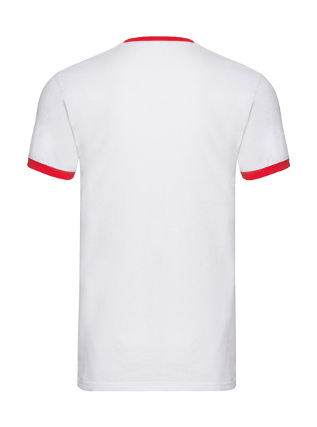 Ringer Tee - White / Black / L