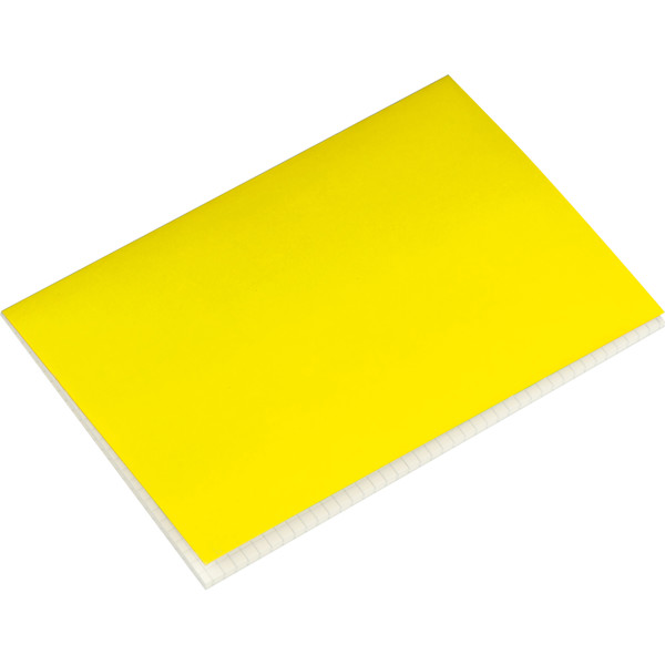 SILAS Caiet A5 cu pătrăţele - Yellow
