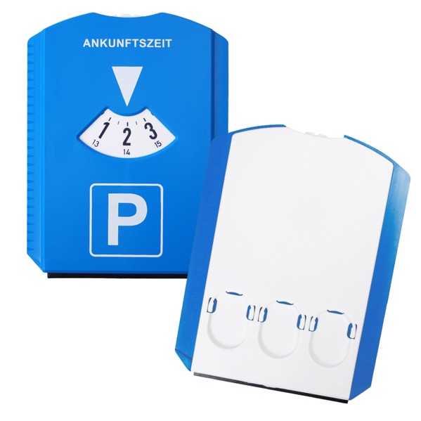 Disque De Parking "Prime" Sans Jetons - Bleu / Blanc