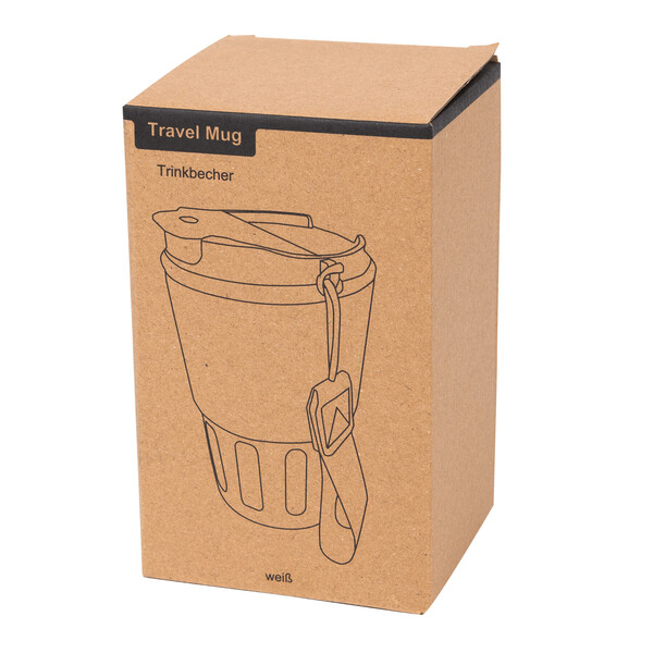 Insulated Mug Travel Mug - White