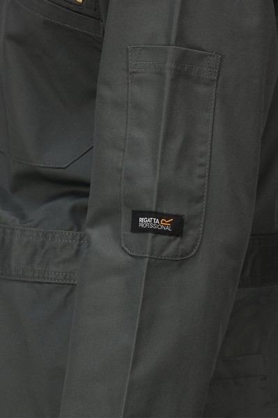 Pro Zip Fasten Coverall - Black / M