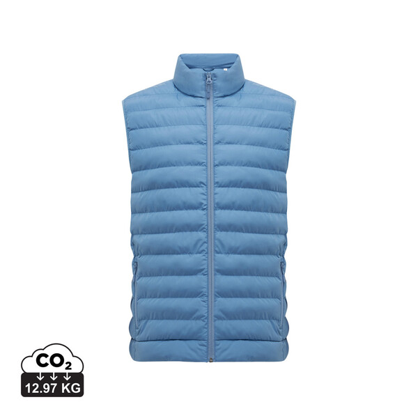 Pánská vesta IQONIQ Meru z recykl. polyesteru - Moon Blue / XXL