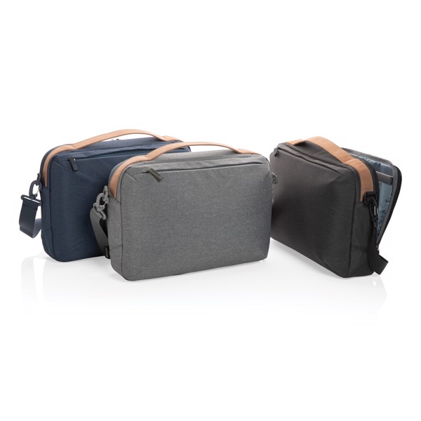 XD Xclusive laptop bag 15.6", rPET material - Grey