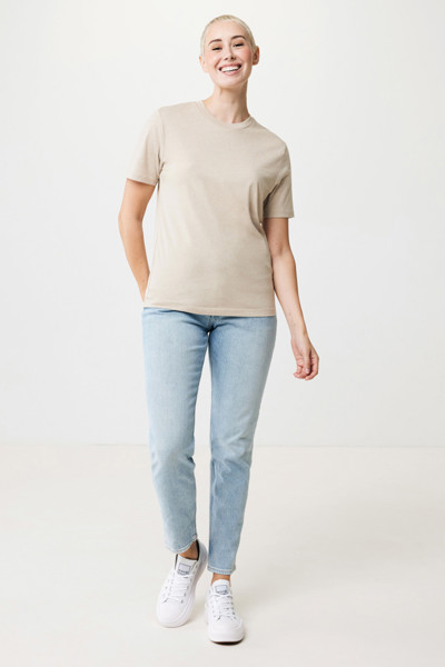 T-shirt léger en coton recyclé IQONIQ Sierra - Light Heather Brown / XXL