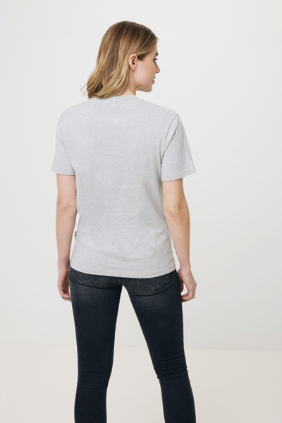 T-shirt en coton recyclé non teinté Iqoniq Manuel - Heather Grey / M